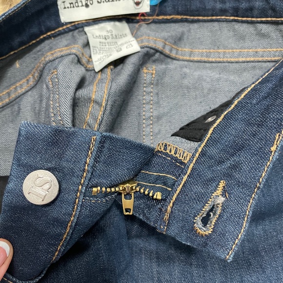 #1 I.ndigo S.aints  Jeans size 30 - Picture 11 of 14